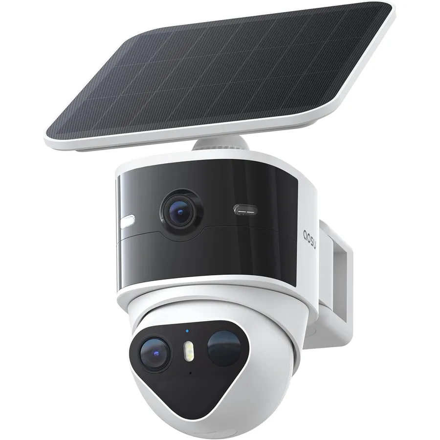 AOSU T2 Pro - Caméra solaire double objectif 3K